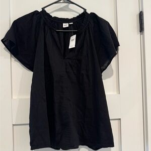 GAP Women's Elegant Black Blouse